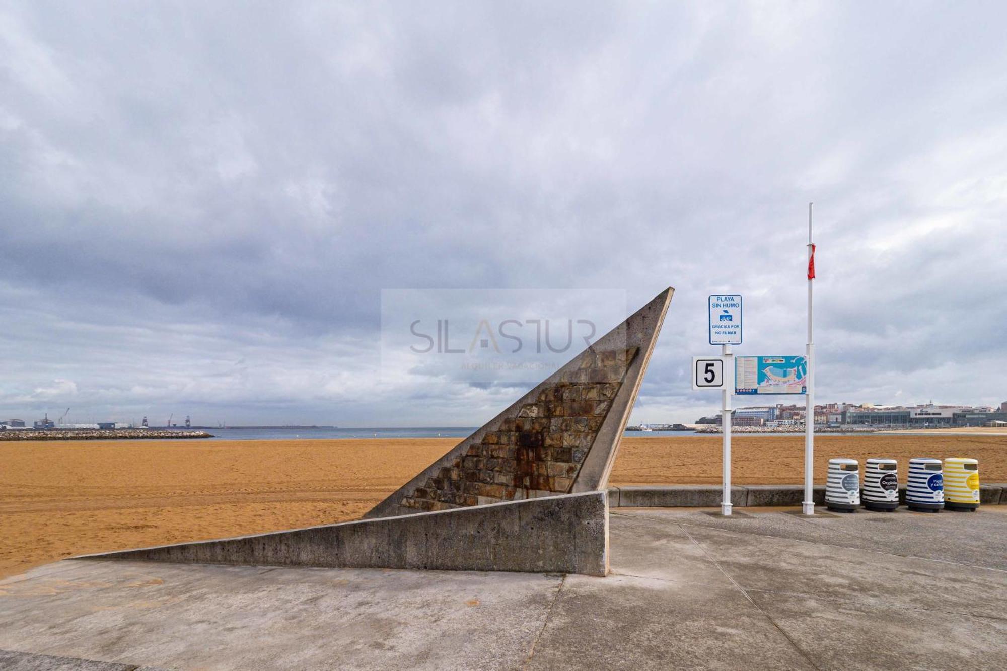 A Pie De Playa B By Silastur Gijón Eksteriør bilde